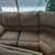 Curved Tan Sectional Sofa w/ Recliners on Ends & Matching Recliner Set 2 thumbnail