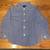 Boys Nautica sz 18m blue checked Dress shirt 1 thumbnail