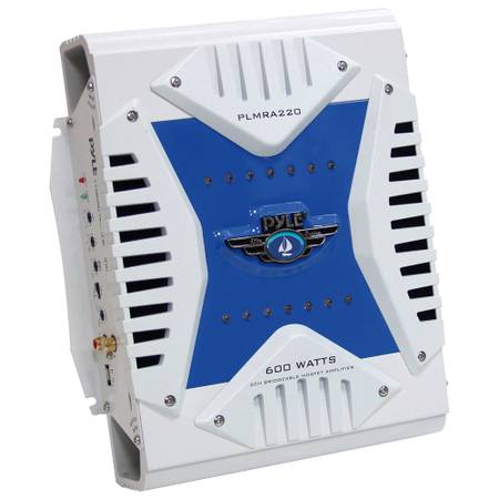 Pyle - 2 Channel 600 Watt Waterproof Marine Amplifier 1