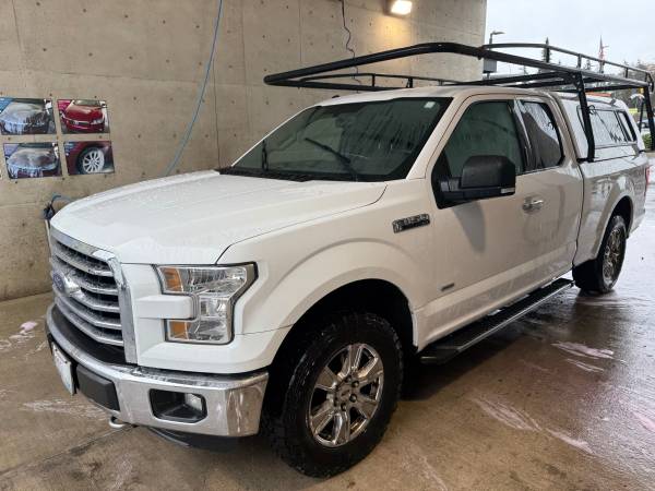 2016 Ford F-150 4x4 with Lumber Rack/Canopy/Slide out - $17,000 1