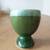 Antique Small Oblong Slanted Green Drip Glaze Ceramic Pottery Planter 2 thumbnail
