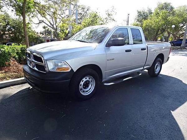 2010 Dodge Ram 1500 ST 4x2 4dr Quad Cab 6.3 ft. SB Pickup - $9500.0063443591413121121