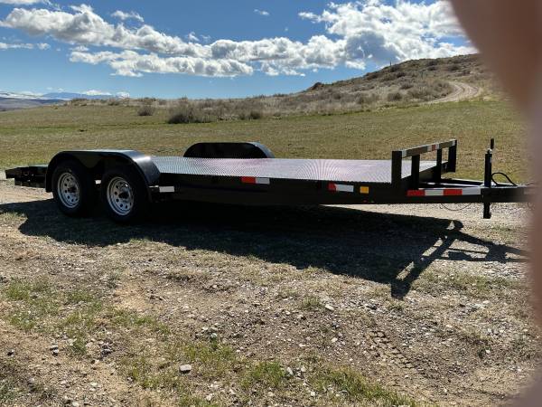 C&M 18’ car trailer 1
