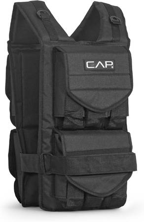 CAP Adjustable 50 lb. Weighted Vest - NEW! 1