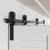 60" Bi-Folding Sliding Barn Door Hardware Track Kit 5FT/60" track 7 thumbnail