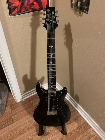 PRS 7 string & MT-15 amp 1