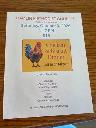 Chicken & Biscuit dinner 1