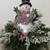 New- Snowman with Poinsettias Arrangement/Centerpiece 1 thumbnail