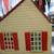 Tin Metal Dollhouse Vintage 2 Story Doll House W/Furniture 7 thumbnail