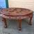 Like new 1960s Asian 7-piece Hand Carved Tea Coffee Table + Stools Set 11 thumbnail