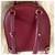 St. Scott London Burgundy Gold Hardware Mini Backpack Shoulder Bag 10 thumbnail
