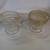 Vintage Yellow Banded Glass Sugar and Creamer 2 thumbnail