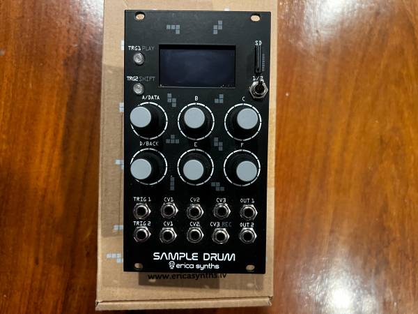 Erica Synths Sample Drum Eurorack Module 1