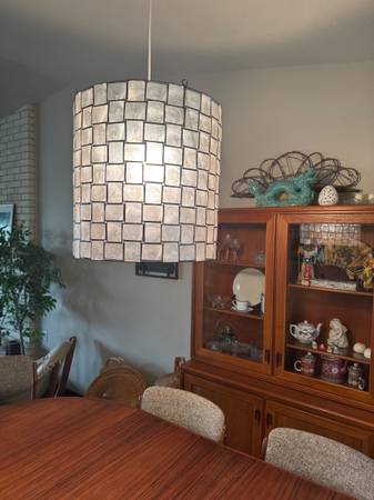 Chandelier, abalone shell 1
