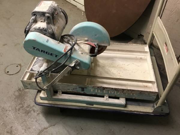 Target Tilematic Wet Saw - $450 (Sodo Seattle)63470982219393121