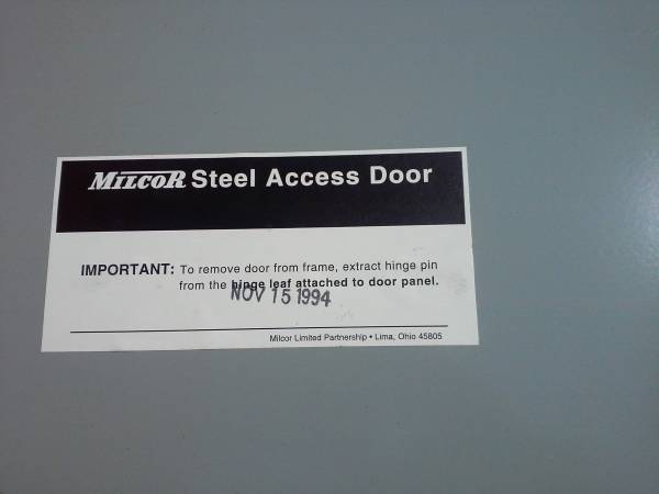 Elmdor Access Door 1