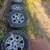 Four (4) Used 17 Inch Aluminum GMC Wheels w/Tires 1 thumbnail