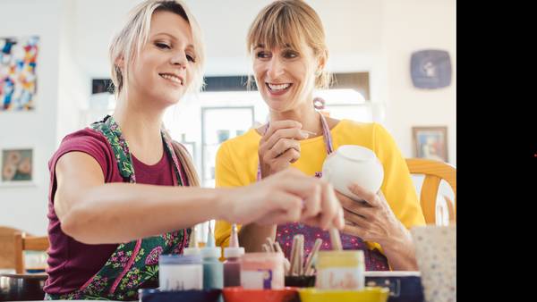 Paint Your Own Pottery Class - Pottery Team event 1