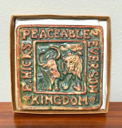 Eversons Collection Moravian Pottery Decorative Tile 1