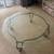 Glass coffee table 48” 1 thumbnail