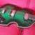 Vintage c. 1967 green violin Beatle bass guitar Greco Fuji 2 thumbnail