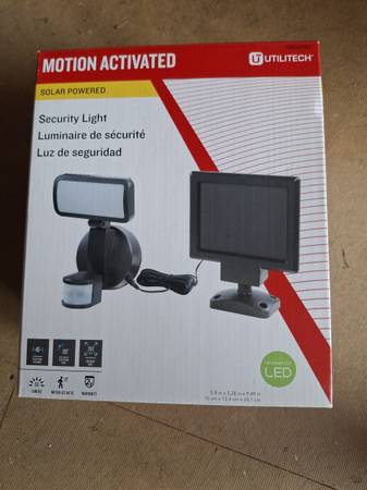 Motion activated solar light 1