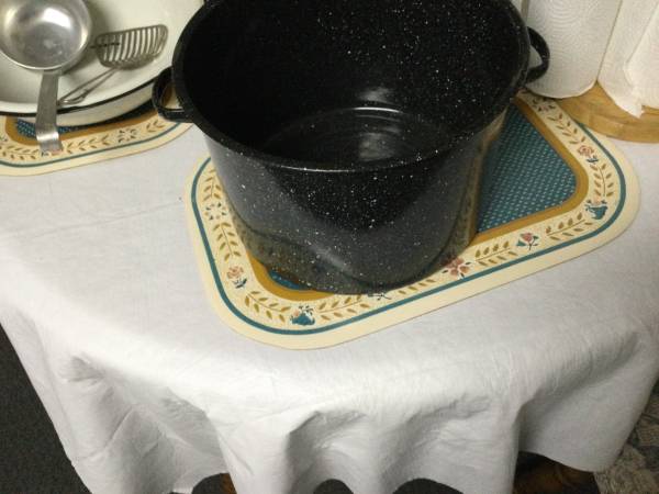 Old farmer ceramic pots 1