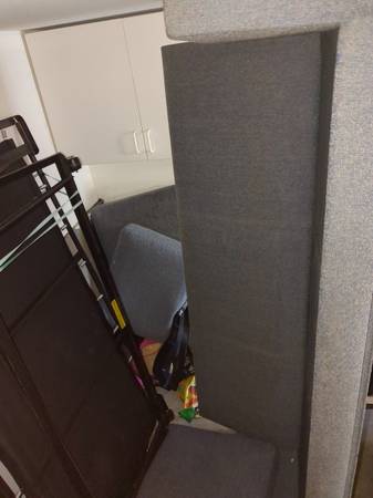 clean, modern, sturdy, comfortable couch 1