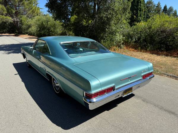 1966 Chevrolet Impala All Original - $49,000 (menlo park)63617843977219123