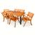 7-Piece Acacia Patio Dining Set with Iron Legs 2 thumbnail