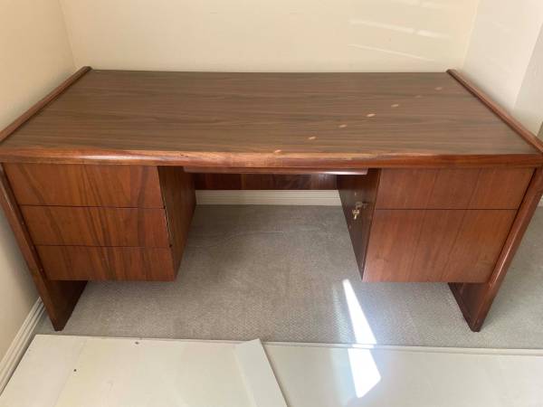 Solid Wood Desk 1