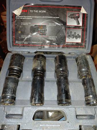 Ingersoll rand impact socket set 1