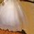 Beautiful Custom Made White Wedding Dress Size 10 Long Sleeve BallGown 6 thumbnail