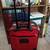 LARGE TRAVEL LUGGAGE SUITCASE--TELESCOPING HANDLE, ROLLS, RUBBER GRIP 5 thumbnail