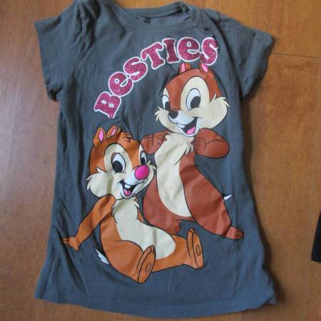 Disney "Besties" Chip N Dale Shirt - size 14/15 1