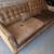 BROWN SUEDE Z GALLERIE SOFA! 4 thumbnail