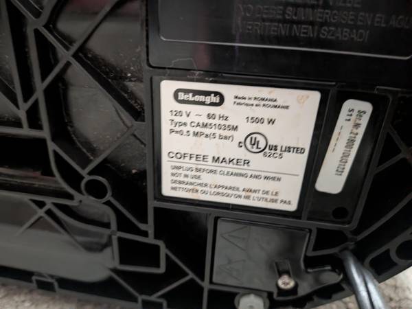 Delonghi Coffee Maker 1