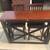 Counter Height Expandable Wood Pub Table with 2 Upholstered Chairs 1 thumbnail