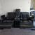 Zayne Luxury Black Leather Recliner Sofas 4 thumbnail