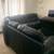 Faux leather large sectional couch, great condition in Leadville, CO 5 thumbnail