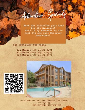 💥 $59 Move-In Special! 💥 Move in for just $59 by November and get De 1