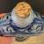 1800-99 German Westerwald Salt Glaze Pilgrim Flask with Knight's Seal 8 thumbnail
