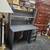 Acme Cargo Gunmetal Rectangular Computer Desk w/Hutch EUC 4 thumbnail