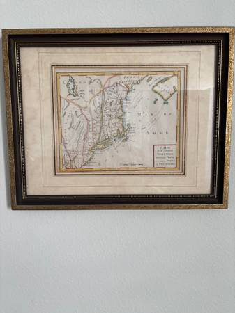 Map- Original 1811 map depicting Northeast portion of the United State 1