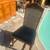 Elegant Wooden Chair with Black Seat 4 thumbnail
