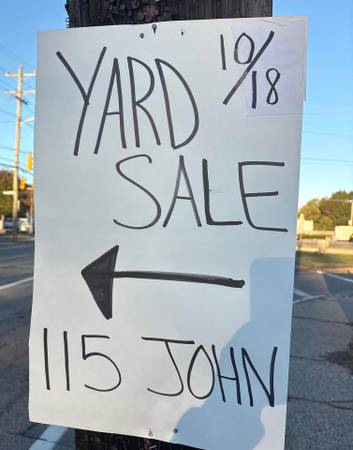 Yard sale photo