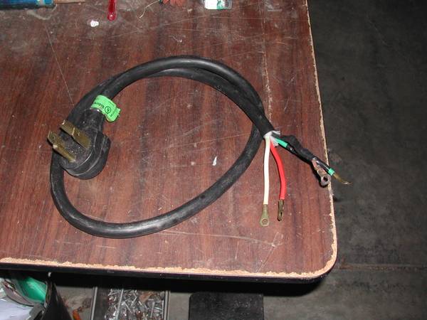 D66 - Dryer Cord - 4 Prong Electric 1