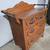 Antique 4 Drawer Chest Wash Stand w/ Towel Bars 2 thumbnail