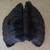 Pair of Beautiful  Black Faux Fur Plush Pillows, Mid Century Interest 1 thumbnail