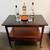 Mid Century Bar Cart Side Table Danish Modern Style 4 thumbnail